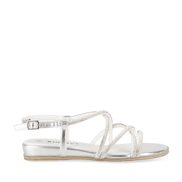 Sandals SILVER Woman
