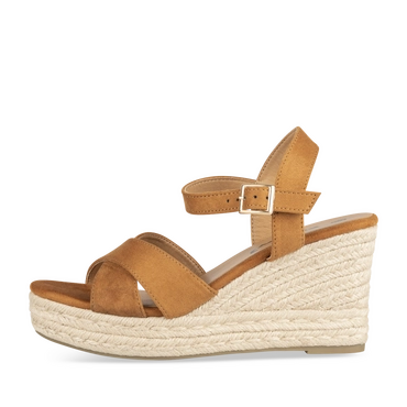 Sandals COGNAC Woman