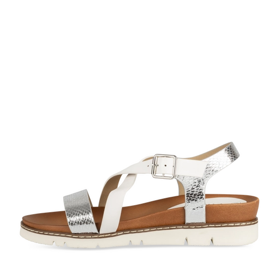 Sandales BLANC/ARGENT Femme