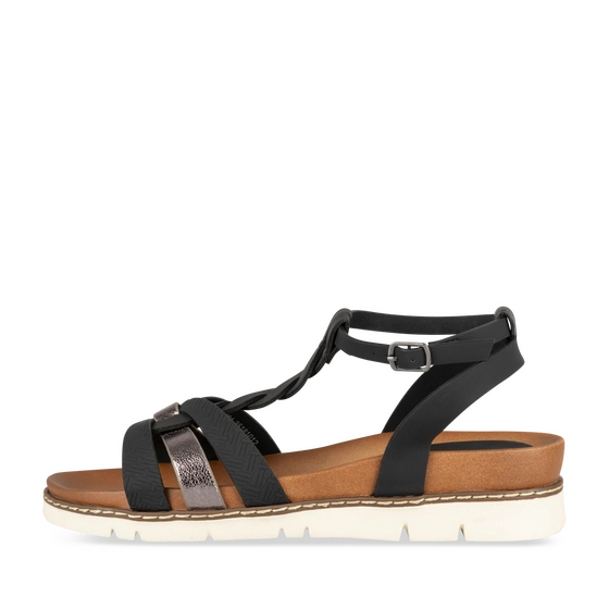 Sandales NOIR/PEWTER Femme