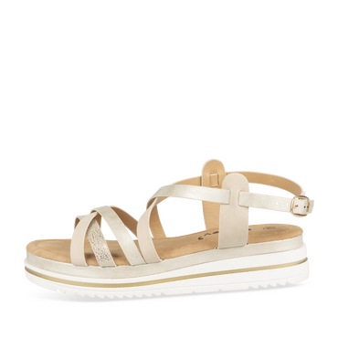 Sandales BEIGE/OR Femme