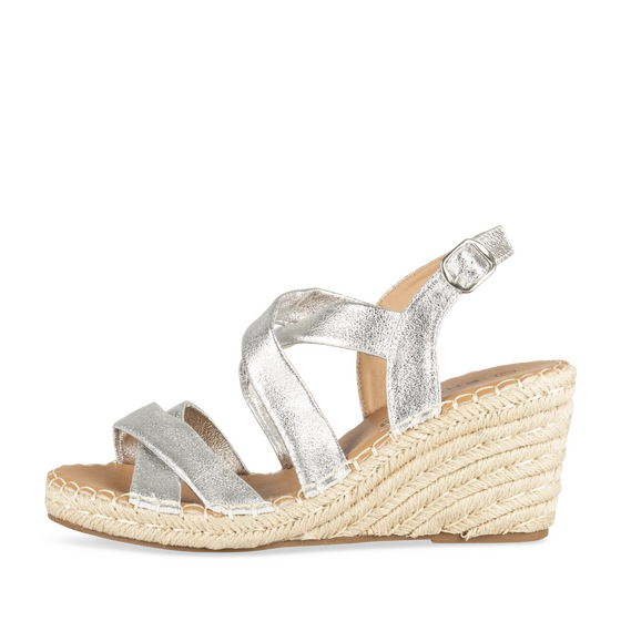 Sandals SILVER Woman