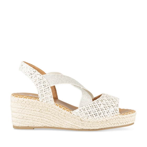 Sandals SILVER Woman
