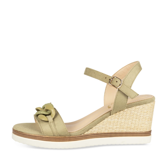 Sandals GREEN Woman