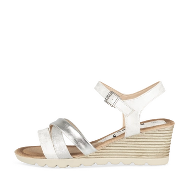 Sandals SILVER Woman