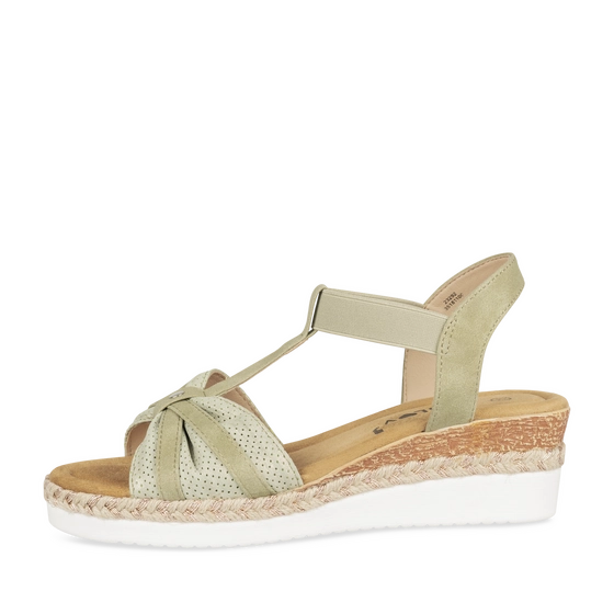 Sandals GREEN Woman