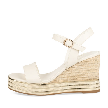 Sandales BEIGE/OR Femme