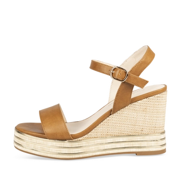 Sandales COGNAC Femme