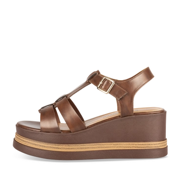 Sandals BROWN Woman