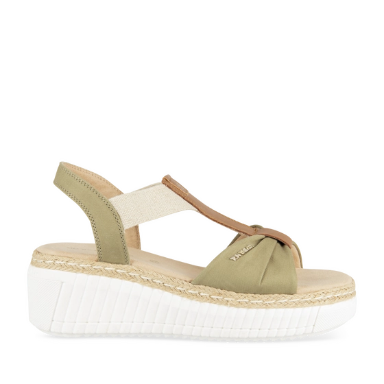 Sandales KAKI/BEIGE Femme