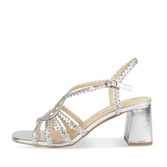 Sandals SILVER Woman