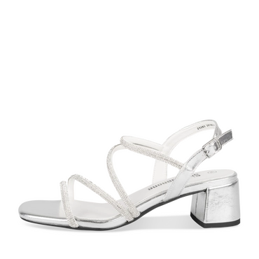 Sandals SILVER Woman