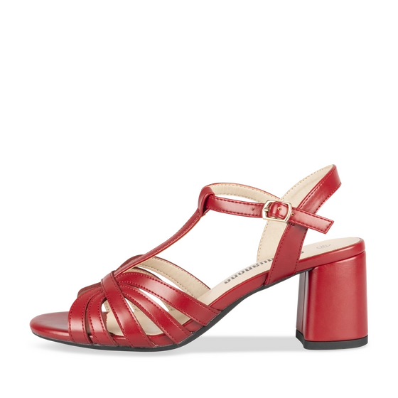 Sandales ROUGE Femme