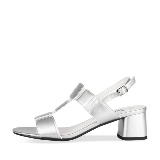 Sandals SILVER Woman