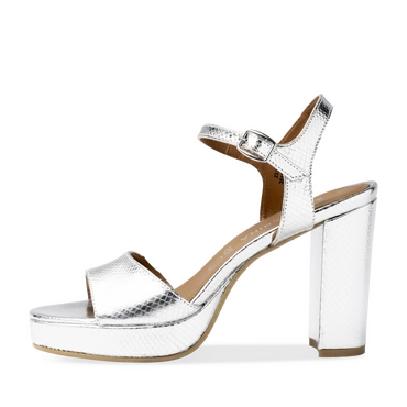 Sandals SILVER Woman