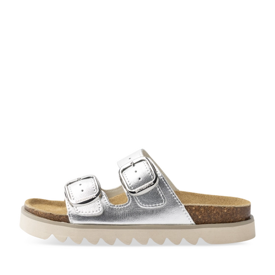 Mules ARGENT Femme