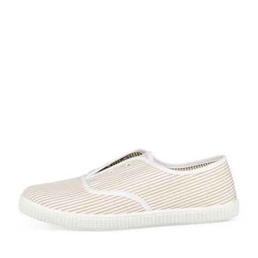 Baskets BLANC / BEIGE Femme