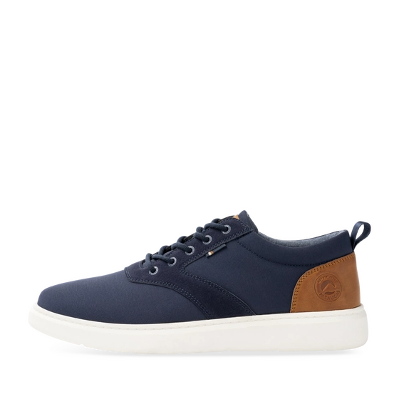 Mocassins MARINE/COGNAC Homme