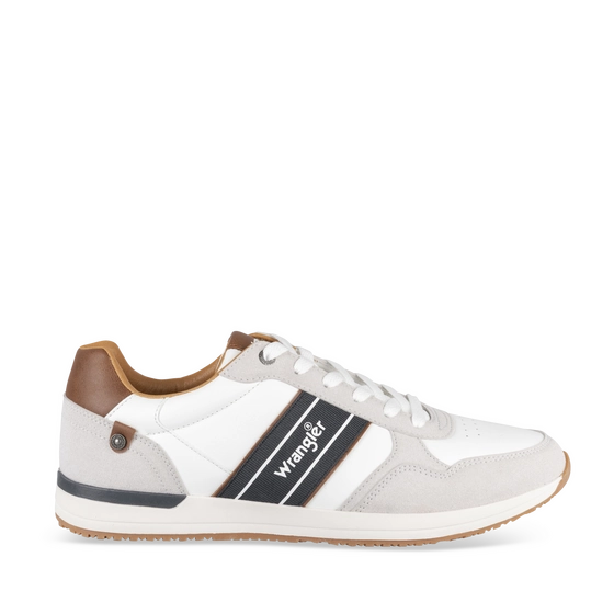 Baskets BLANC/GRIS/BLEU Homme