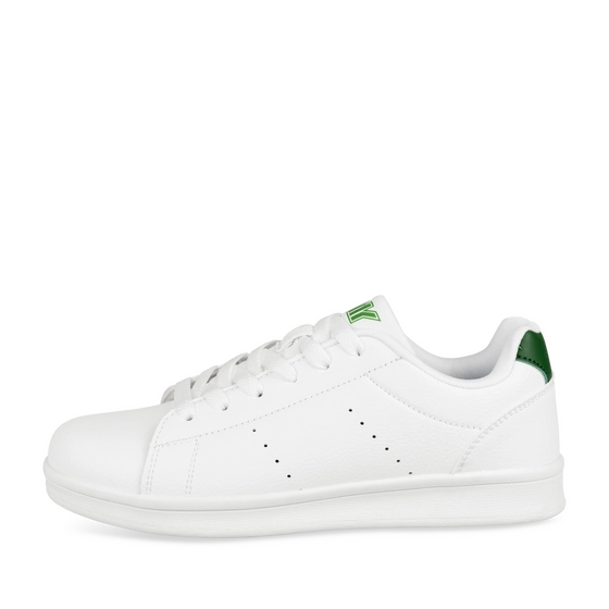 Baskets BLANC/VERT Garçon