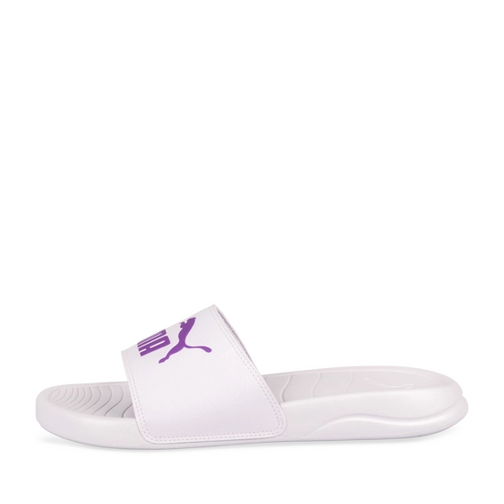 Claquettes POPCAT BLANC Femme