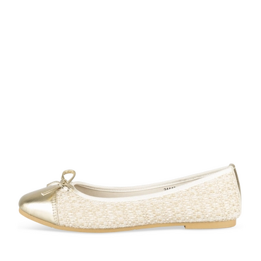 Ballet pumps BEIGE/GOLD Woman