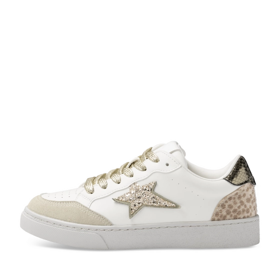 Baskets BLANC/OR Femme