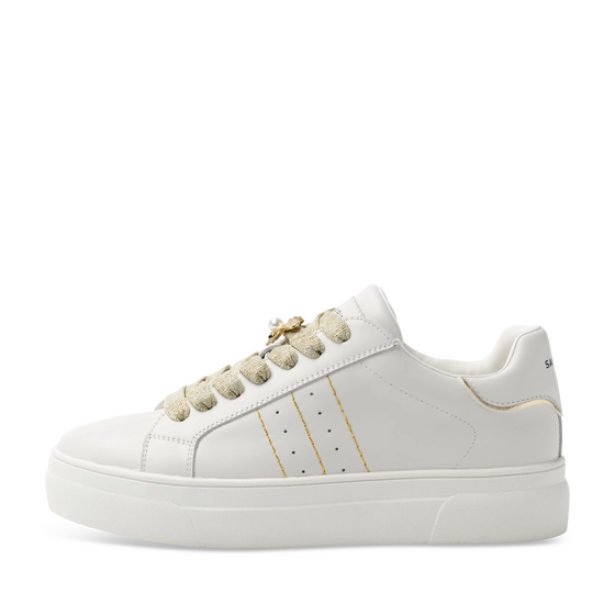 Baskets BLANC/OR Femme