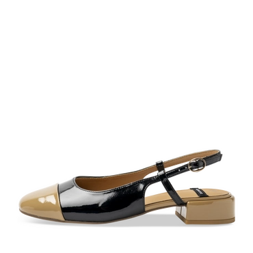 High heels BLACK / BEIGE Woman