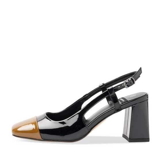 High heels BLACK  / BROWN Woman
