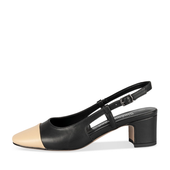 High heels BLACK  / BROWN Woman