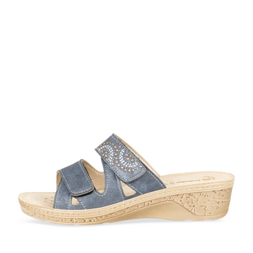 Mules MARINE Femme