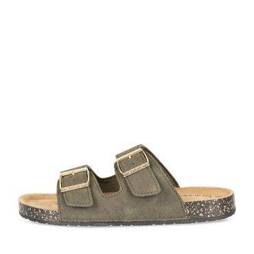 Mules KAKI Femme