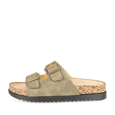 Mules KAKI Femme