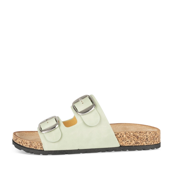 Mules VERT Femme