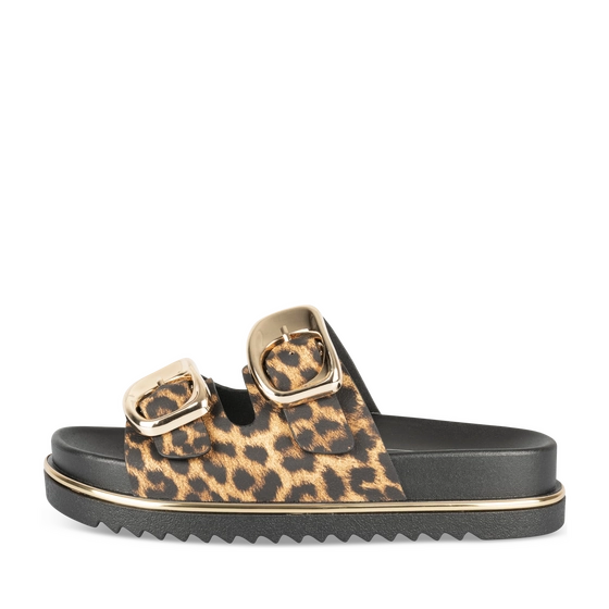Mules LEOPARD Femme