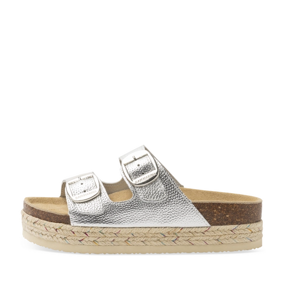 Mules ARGENT Femme