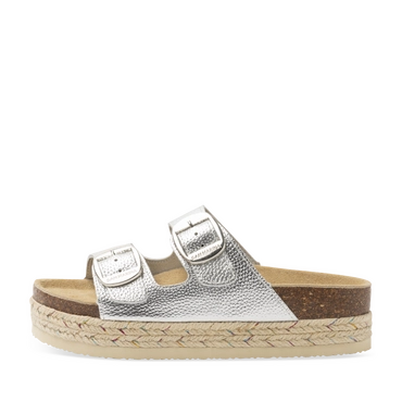 Mules ARGENT Femme