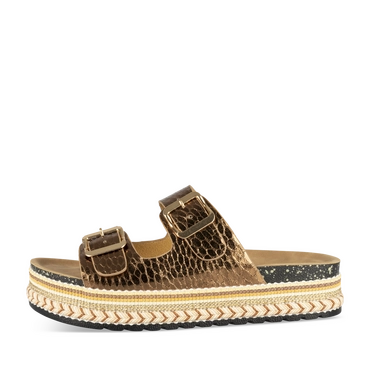 Mules BRONZE Femme