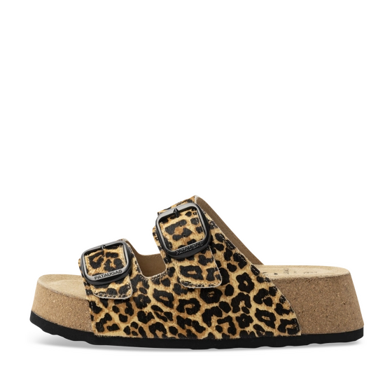 Mules LEOPARD Femme