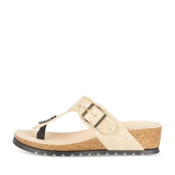 Tongs BEIGE Femme