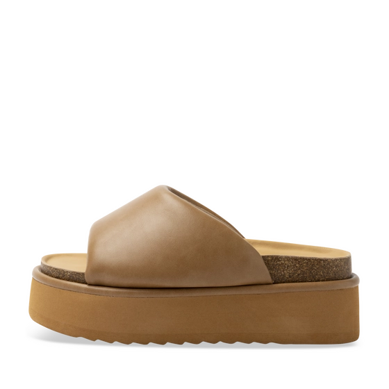 Mules MARRON Femme