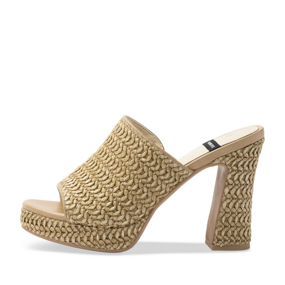 Mules BEIGE Femme