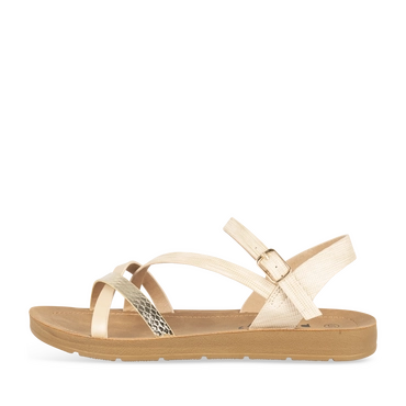 Sandales BEIGE/OR Femme