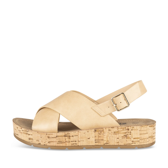 Sandales BEIGE Femme