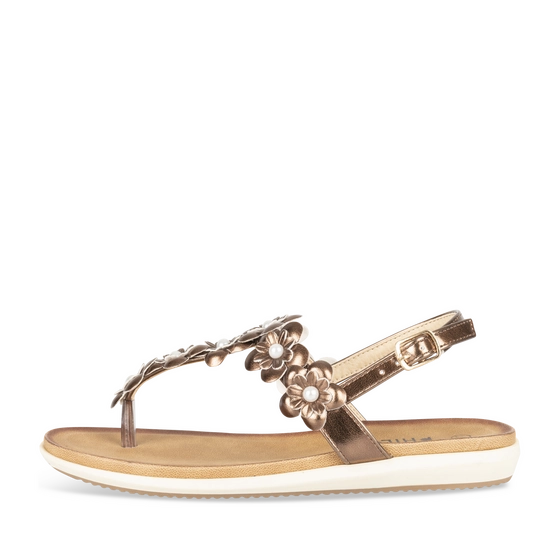 Sandals BROWN Woman