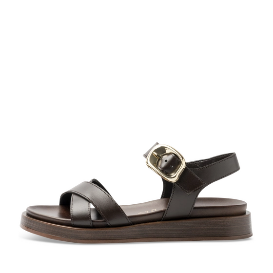 Sandals BROWN Woman