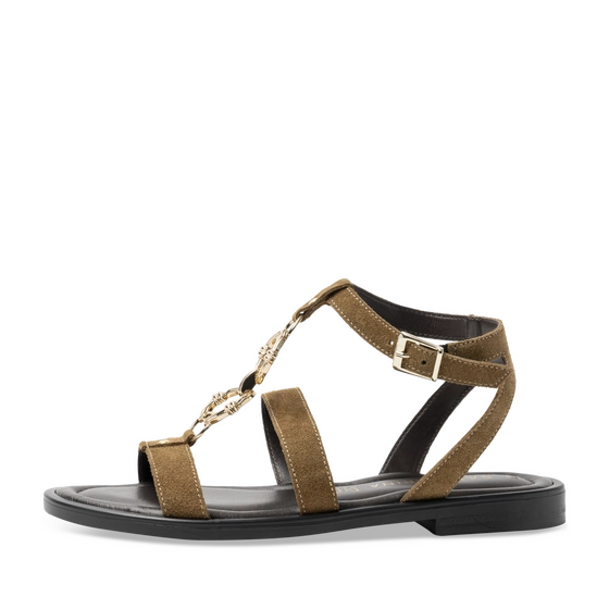 Sandals BROWN Woman