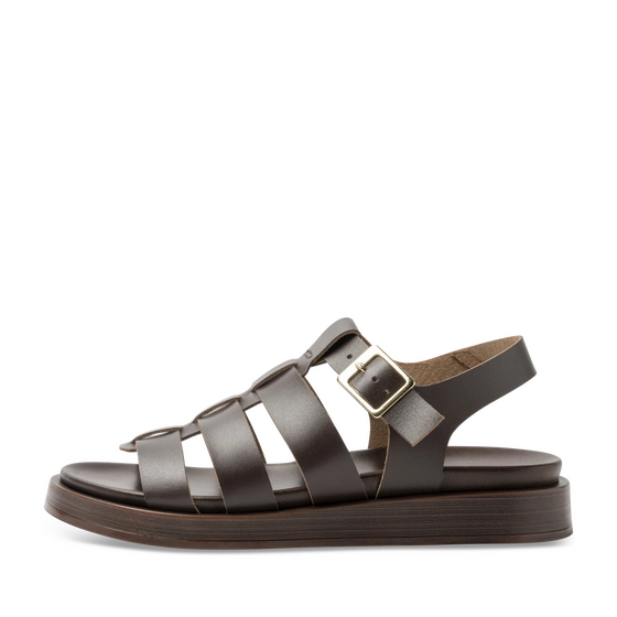Sandals DARK BROWN Woman