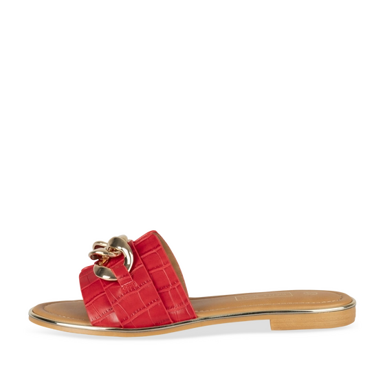 Mules RED Woman